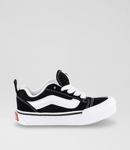 KNU SKOOL JUNIOR VN BLACK WHITE CANVAS