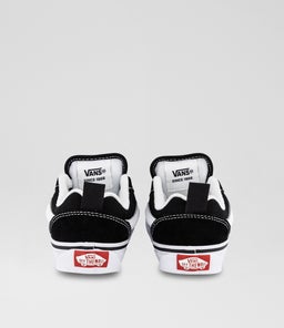 KNU SKOOL JUNIOR VN BLACK WHITE CANVAS