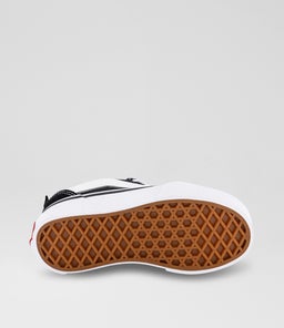 KNU SKOOL JUNIOR VN BLACK WHITE CANVAS